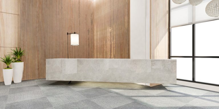 Modern Reception Table Design: More Efficient and Stylish